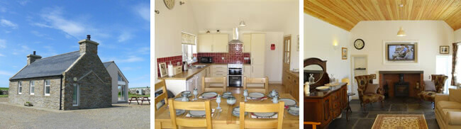 Upper Instabillie - Orkney 4 Star self catering accommodation with dog kennel